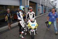 ONK Paasraces Assen : Rob 12e en 10e , Martijn gevallen . 